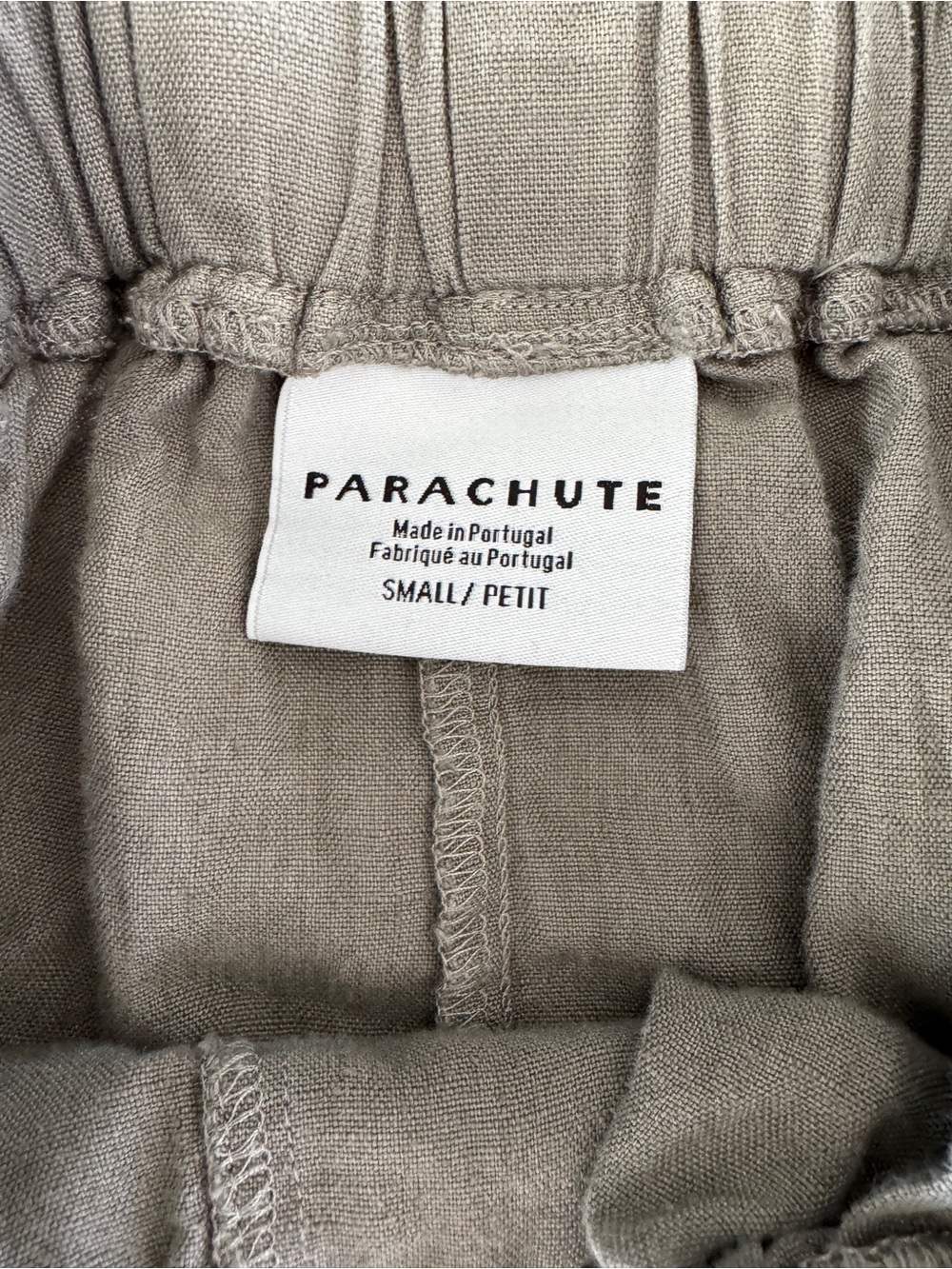 Linen olive green Pants - Picture 2 of 5